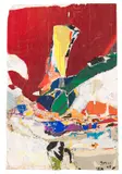 Asger Jorn, Jeanne au bucher, 1968, Collage