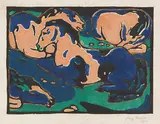 Franz Marc, Ruhende Pferde