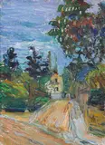 Gabriele Münter, Straße nach Belle-vue