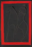 Uomo e Cavallo by Marino Marini, 1953, Oil on paper, sold Jun 2016