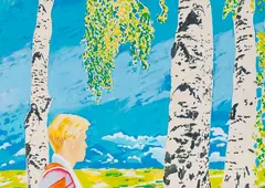 Norbert Bisky, Ohne Titel, 1999, Oil on canvas