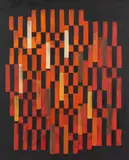 Adolf Fleischmann, Composition #508, 1961, Oil on canvas