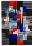 Adolf Fleischmann, Composition #41, 1953, Oil on canvas