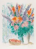 Marc Chagall, Le Grand Bouquet, 1963, Lithograph in colors