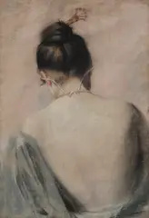 Markus Schinwald, April, 2009, Pastel