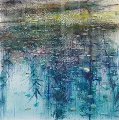 Lake by Matthias Meyer, 2007, Oil on canvas, sold Jun 2016