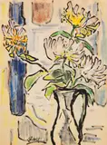 Karl Schmidt-Rottluff, Blumenstillleben