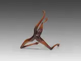Markus Schinwald, Untitled (Legs #33), 2012, Wooden sculpture
