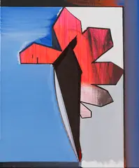 Thomas Scheibitz, Kranich, 2009, Oil