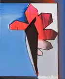 Thomas Scheibitz, Kranich, 2009, Oil