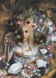 Andrea Lehmann, Diamantenkopfalien, 2005, Mixed media