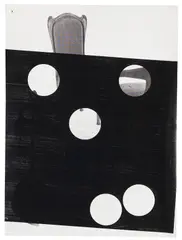 Wade Guyton, Untitled (Printer Drawing), 2007, Mixed media