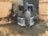 Daniel Pitín, Ohne Titel, 2009, Oil