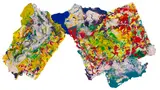 Sam Francis, Untitled, 1989, Collage