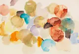 Ohne Titel by Ernst Wilhelm Nay, 1961, Watercolor, sold Jun 2016