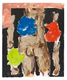 Markus Lüpertz, Rücken, 2004, Oil on canvas