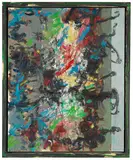 Markus Lüpertz, Ohne Titel, Öl auf Leinwand