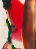 Phenomena Trial by Fire by Paul Jenkins, 1973, Watercolor, sold Jun 2016