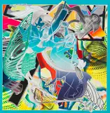 Frank Stella, Cantahar, 1998, Silkscreen in colors
