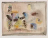 Hans Reichel, Mondlandschaft (Komposition, chinesisch, hell zart)