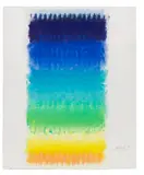 Heinz Mack, Ohne Titel, 1999, Pastel