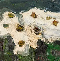 Margeriten by Klaus Fußmann, 1999, Oil on canvas, sold Jun 2016
