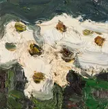 Margeriten by Klaus Fußmann, 1999, Oil on canvas, sold Jun 2016