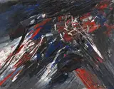 Fred Thieler, B.C/58, 1958, Oil on canvas