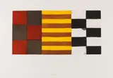 Sean Scully, Raval 7, 1996, Etching and aquatint