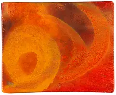 Kreise ziehen by Otto Piene, 1995/96, Mixed media on canvas, sold Jun 2016