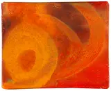 Otto Piene, Kreise ziehen, 1995/96, Mixed media on canvas
