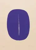 Lucio Fontana, Concetto spaziale, 1965, Silkscreen
