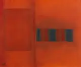 Otto Ritschl, Komposition 62/15, 1962, Oil on canvas