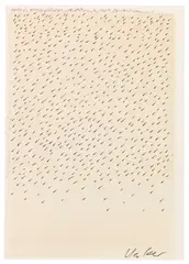 Ohne Titel by Günther Uecker, Um 1970, Gouache, sold Jun 2016