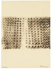 Otto Piene, Rauchzeichnung, 1959, Drawing
