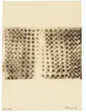Otto Piene, Rauchzeichnung, 1959, Drawing