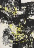 Fred Thieler, XVII.D.57, 1957, Mixed media
