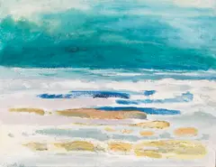 Tauwind II by Siegward Sprotte, 1968, Oil on canvas, sold Jun 2016