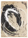 Herbert Zangs, Peitschenbild, 1982, Gouache