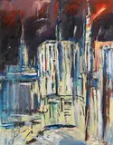 Detlev Foth, Ohne Titel, 1999, Oil on canvas