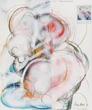 Dieter Roth, 1 von 5 Hermaphroditen, 1981, Mixed media