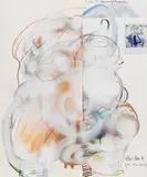 Dieter Roth, 1 von 5 Hermaphroditen, 1981, Mixed media
