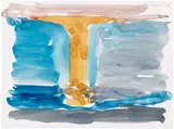 Günther Förg, Ohne Titel, 1998, Watercolor