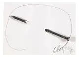 Günther Uecker, Nagelbild, 1990, Multiple