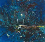 Detlev Foth, Ohne Titel, 1990, Oil on canvas