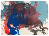 Fred Thieler, Ohne Titel, 1998, Mixed media