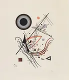 Lithographie "Blau" by Wassily Kandinsky, 1922, Lithograph in colours, sold Jun 2016