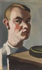 Karl Tratt, Selbst, Ca. 1920, Oil on canvas