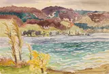 Otto Dix, Herbstlandschaft am Bodensee