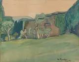 Max Pechstein, Die Waldwiese